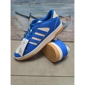 Adidas Mean's Break Start Everyday Comfortable Low Top Shoes Blue Size 11.5